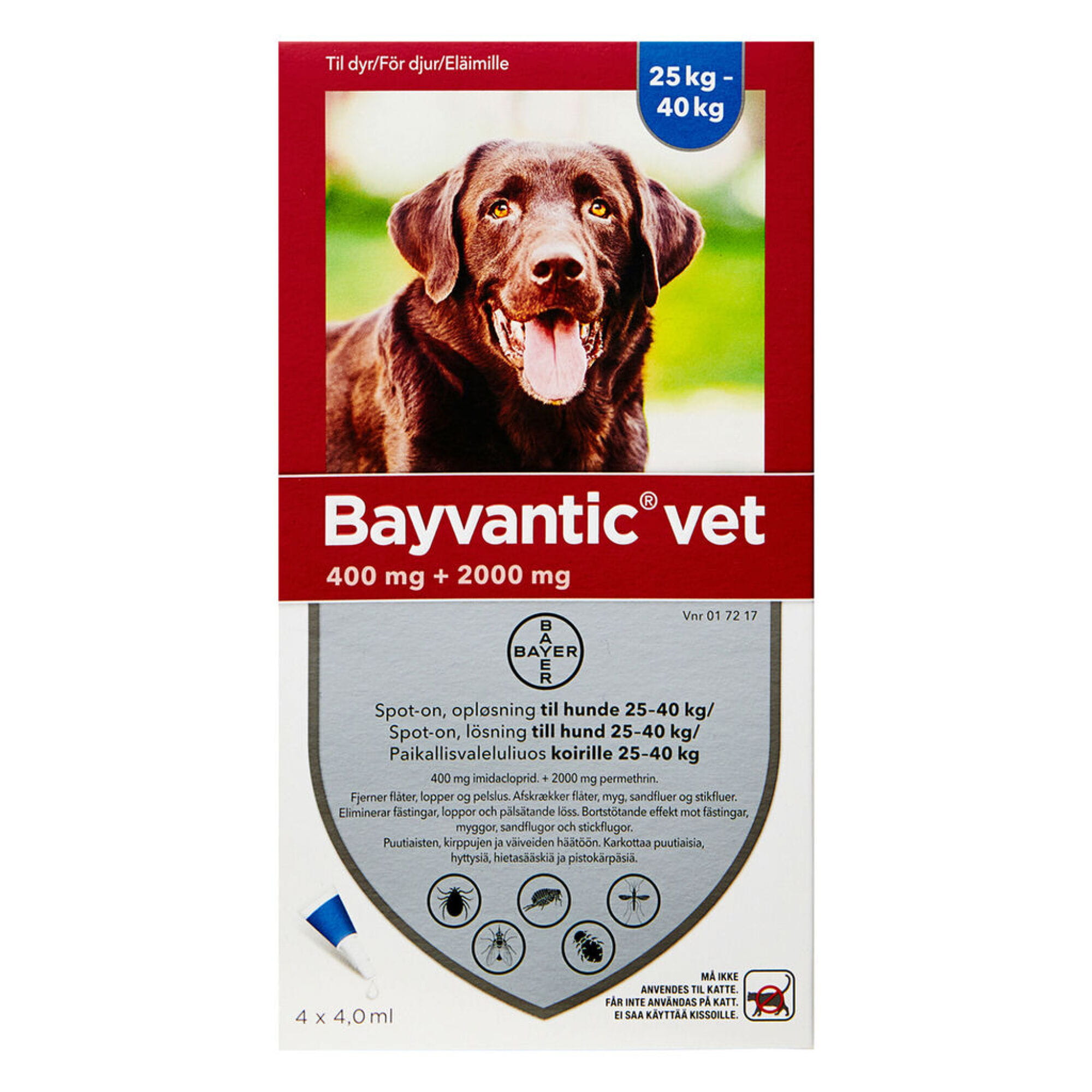 Bayvantic Vet T.Hunde Kg 4 X ML