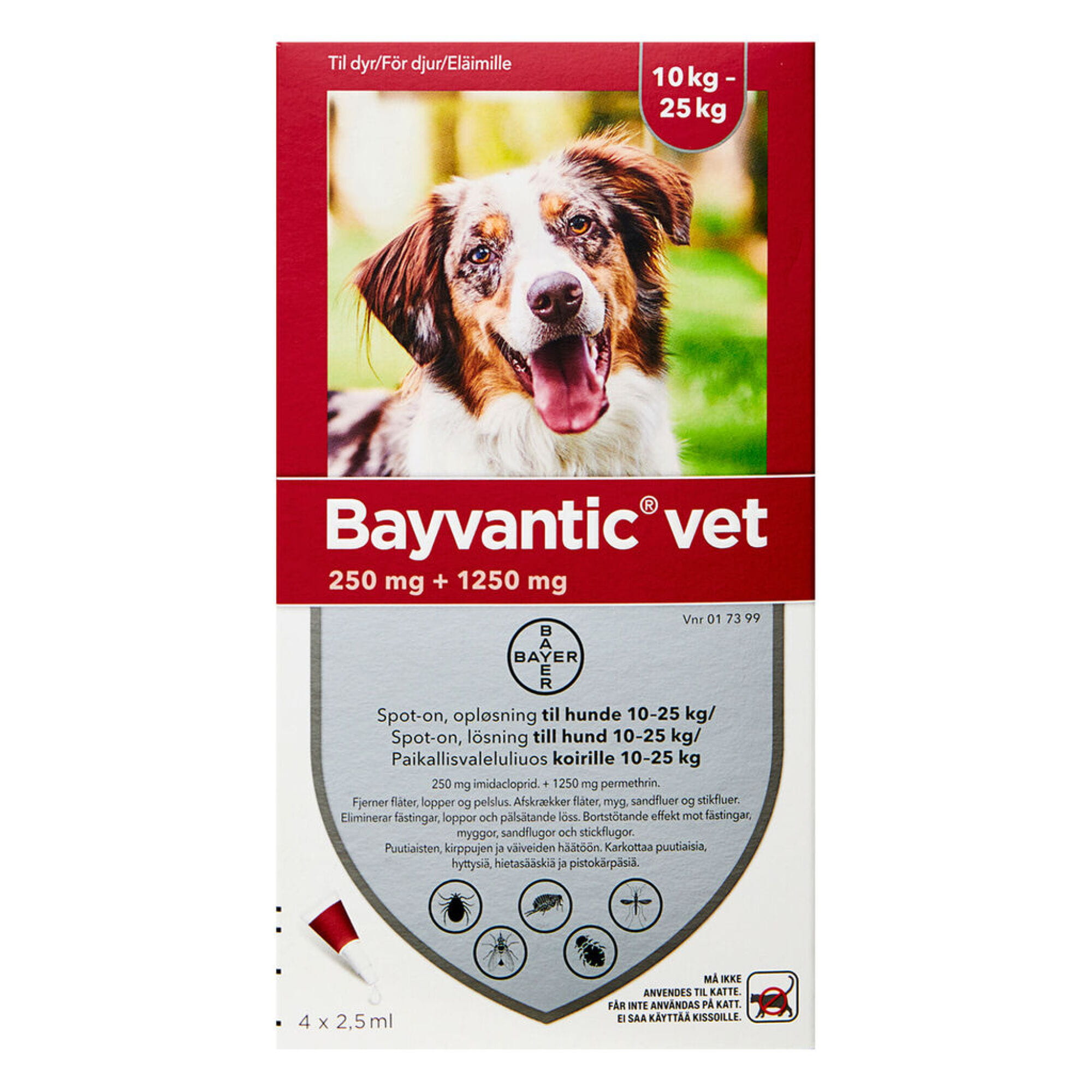 Vibrere Kommuner tidligste Bayvantic Bayvantic vet. til hunde 40-60 Kg
