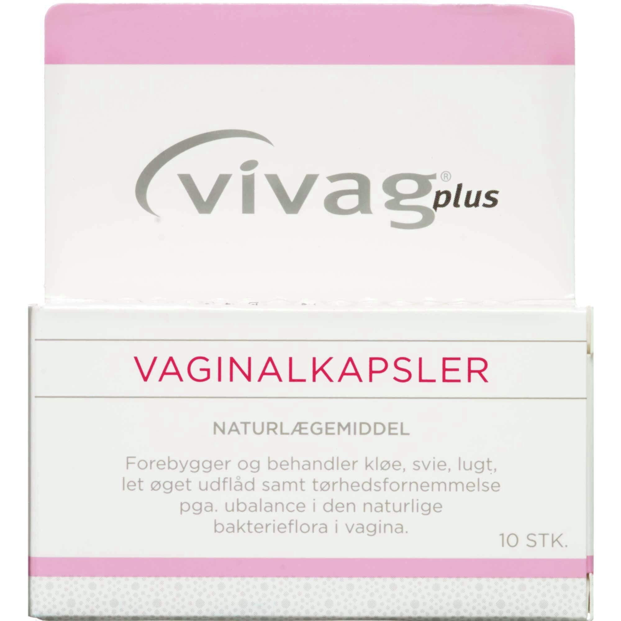 Vivag Plus Vaginalkapsler 10 Stk Kob Pa Apoteket Online