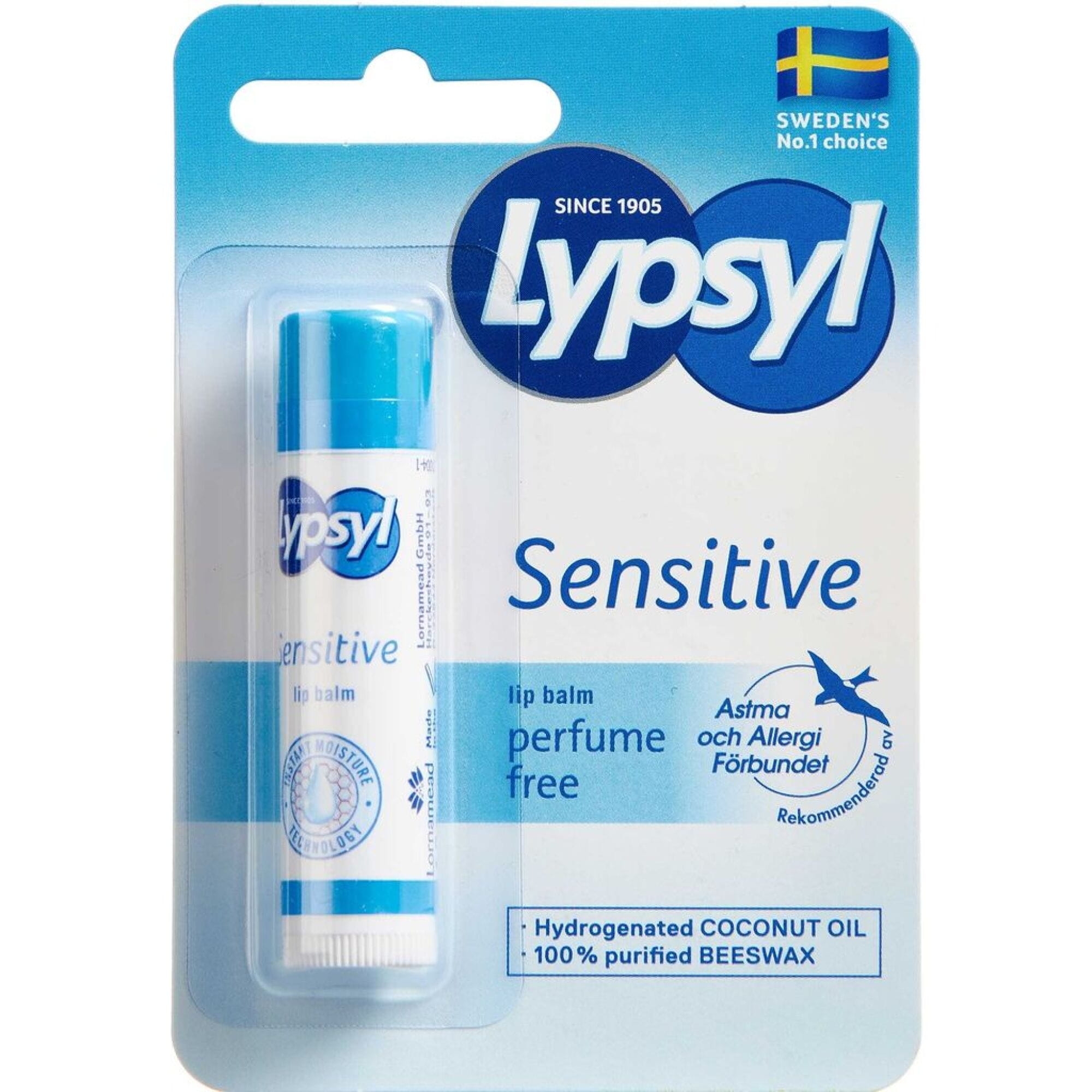 Lypsyl Lypsyl Sensitive Læbepomade 1stk