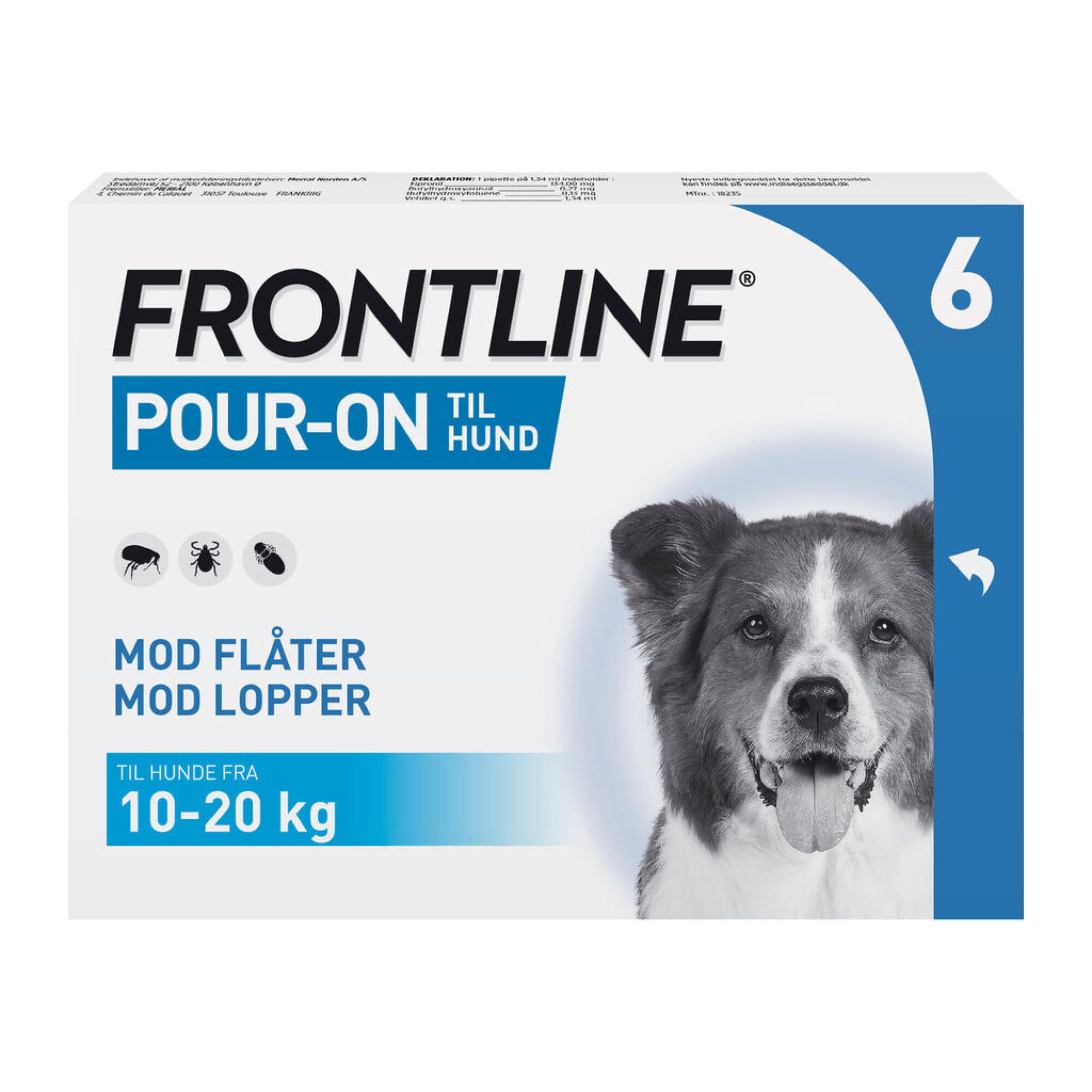 Frontline Frontline Pour-On 6X1,34ML HUN