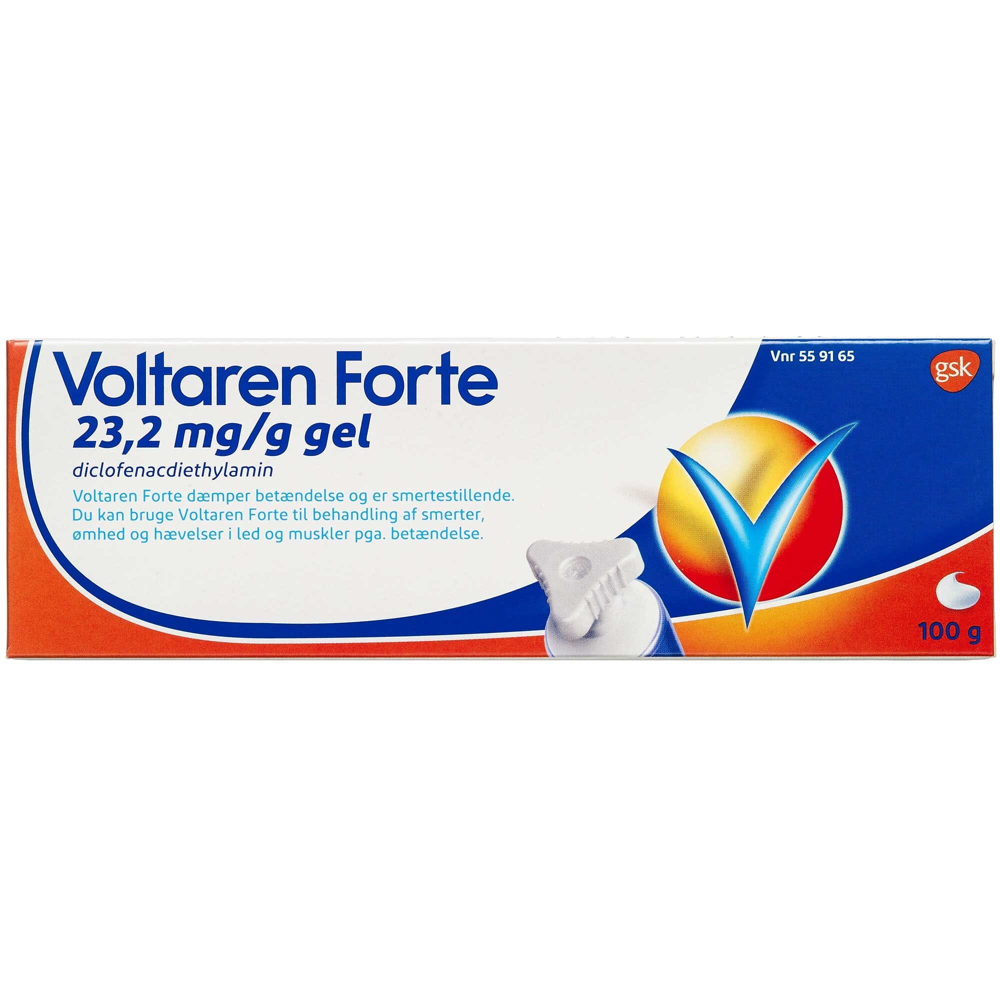 Voltaren Forte Gel 23,2 Mg/G - Køb på Apoteket-online
